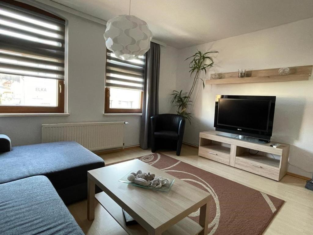 Ferienwohnung Kreft Thale Dış mekan fotoğraf