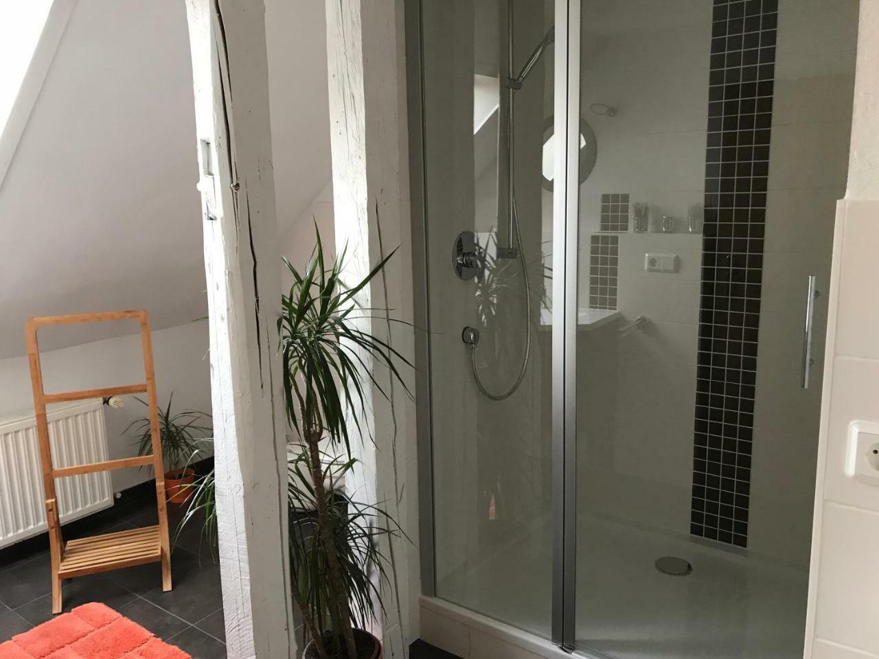 Ferienwohnung Kreft Thale Dış mekan fotoğraf